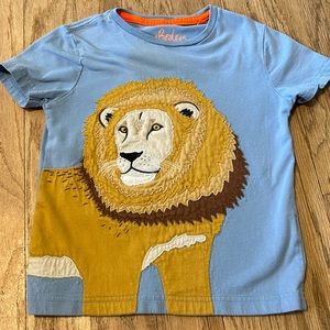 Appliqué Lion Mini Boden 5-6Y